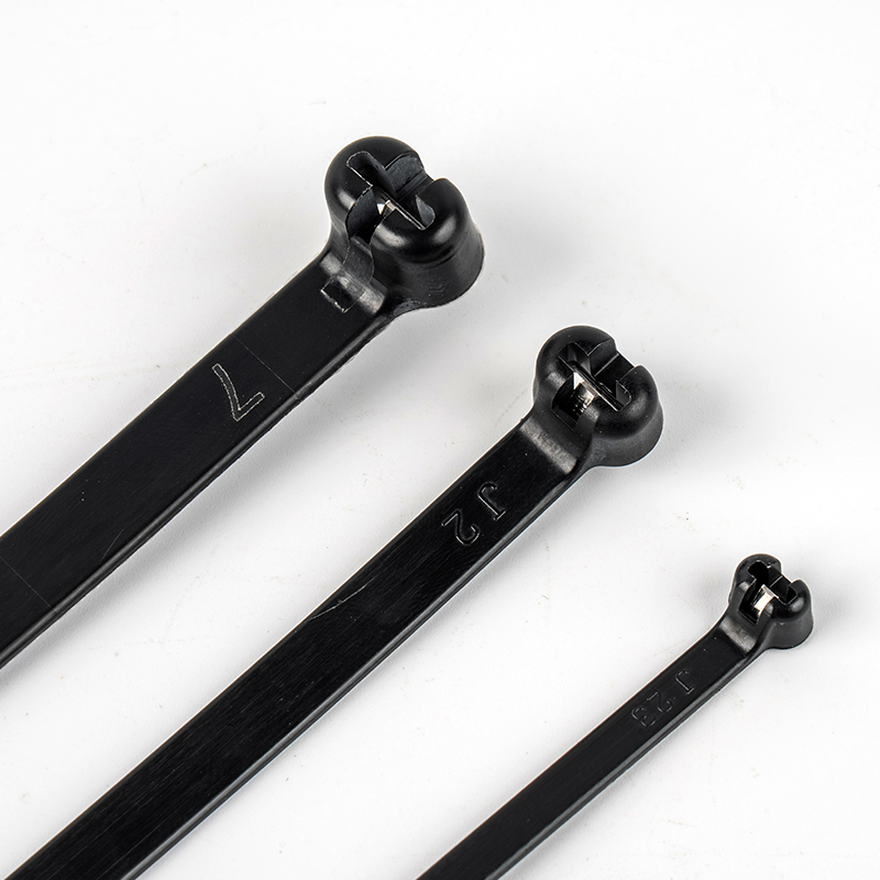 Nylon buntband - hulling-lås typ