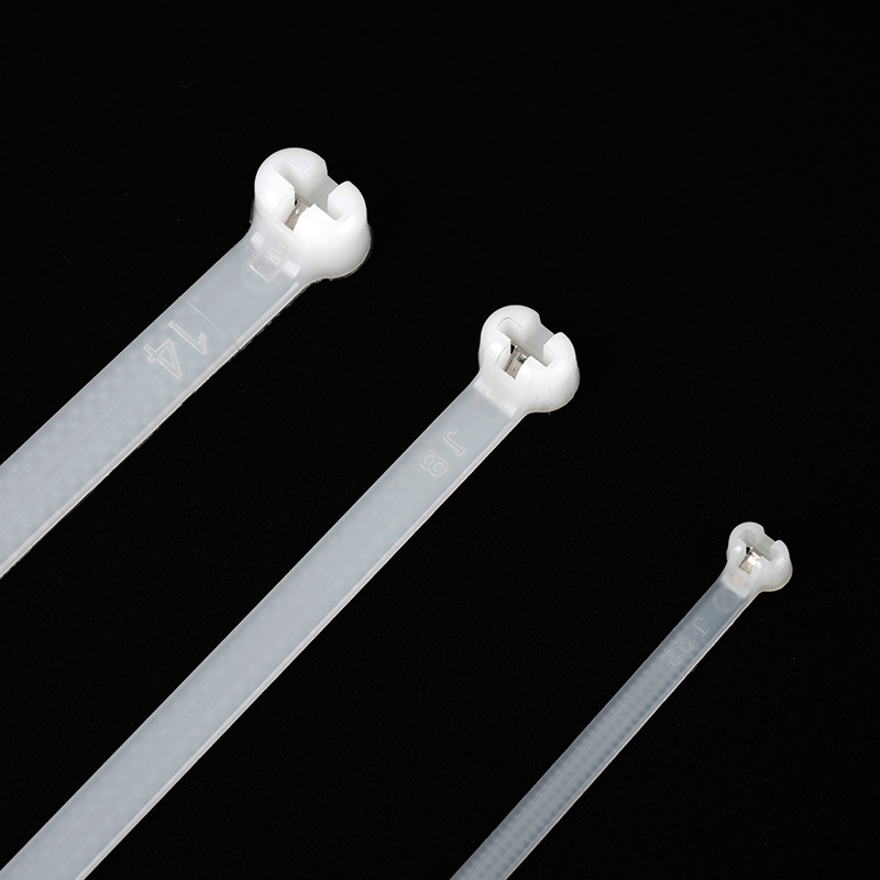 Nylon buntband - hulling-lås typ